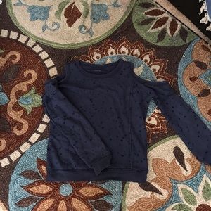 Navy blue top